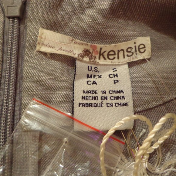 Kensie Silver Midi Dress - Picture 4 of 16